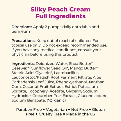 Silky Peach Cream
